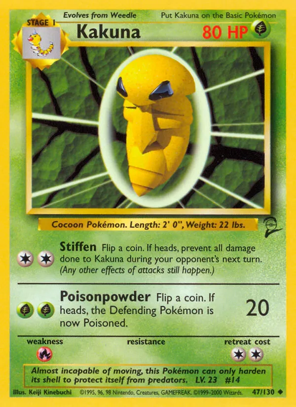 Kakuna #47, Base Set 2