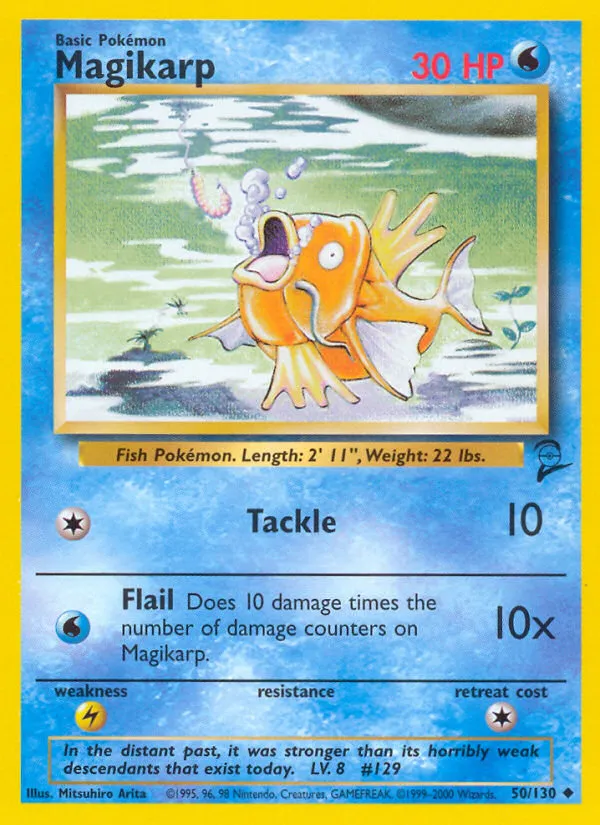 Magikarp #50, Base Set 2