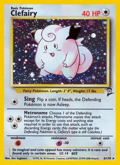 Clefairy #6, Standard