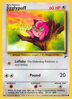 Jigglypuff #77, Standard