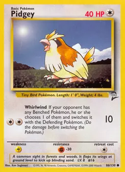 Pidgey #86, Standard
