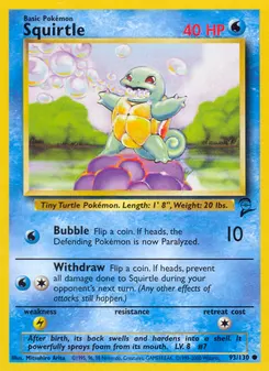 Squirtle #93, Standard