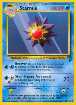 Starmie #94, Standard