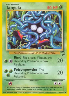 Tangela #96, Standard