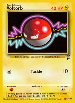 Voltorb #98, Standard
