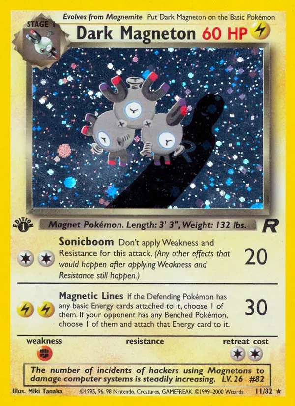 Dark Magneton #11, Team Rocket