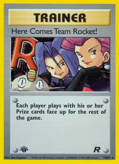 Here Comes Team Rocket! #15, 1st Edition