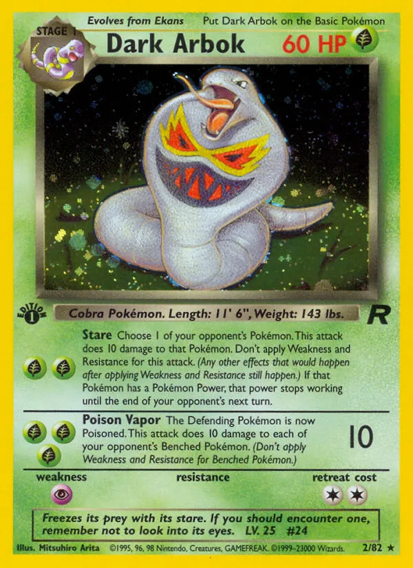 Dark Arbok #2, Team Rocket