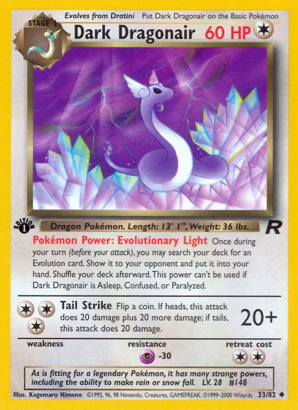Dark Dragonair #33, Team Rocket