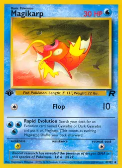 Magikarp #47, 1st Edition