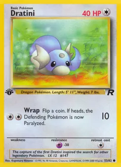 Dratini #53, 1st Edition