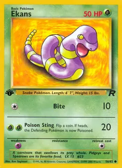 Ekans #56, 1st Edition