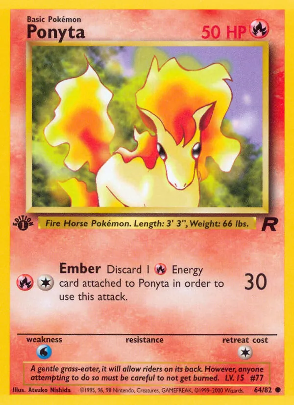 Ponyta #64, Team Rocket