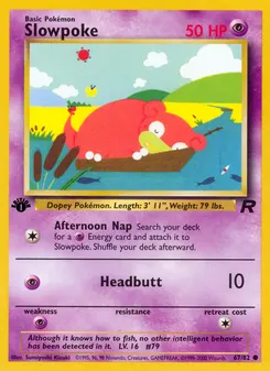Slowpoke #67, 1st Edition