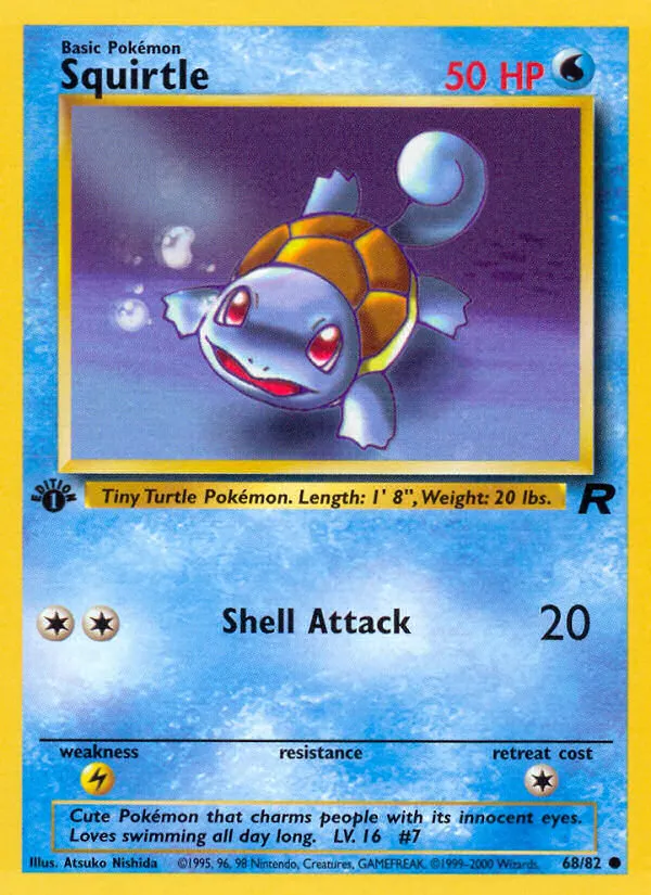 Squirtle #68, Team Rocket