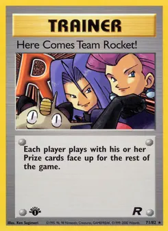 Here Comes Team Rocket! #71, 1st Edition