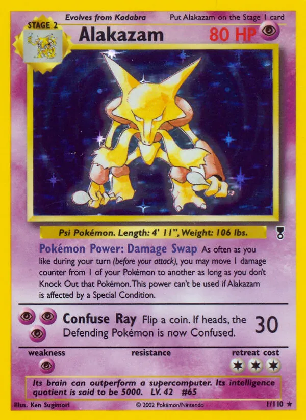 Alakazam #1, Legendary Collection