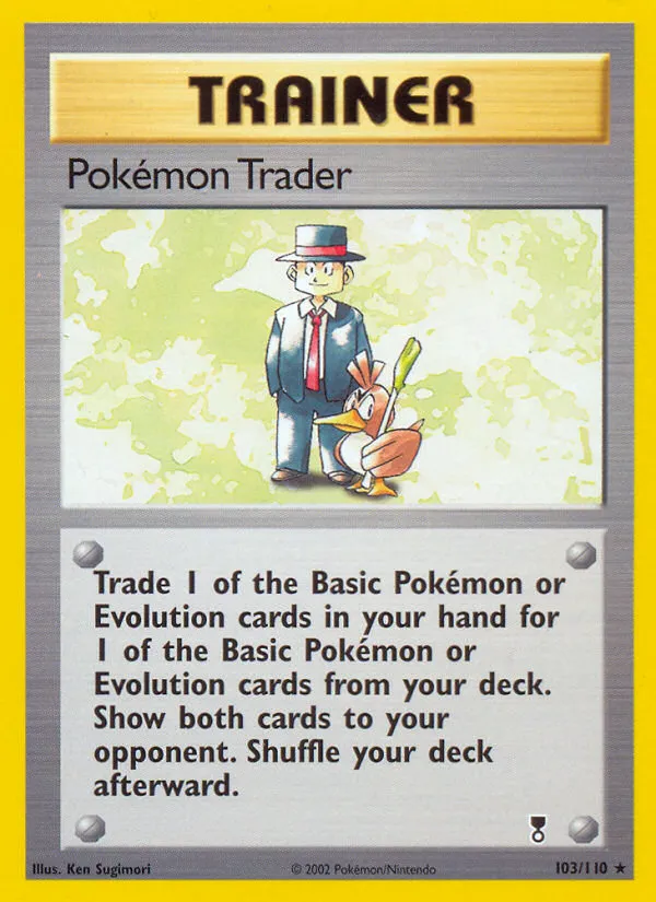 Pokémon Trader #103, Legendary Collection Reverse Foil