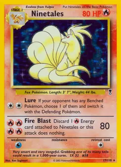 Ninetales #17, Reverse Foil