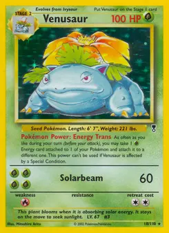 Venusaur #18, Reverse Foil