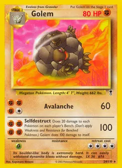 Golem #24, Reverse Foil