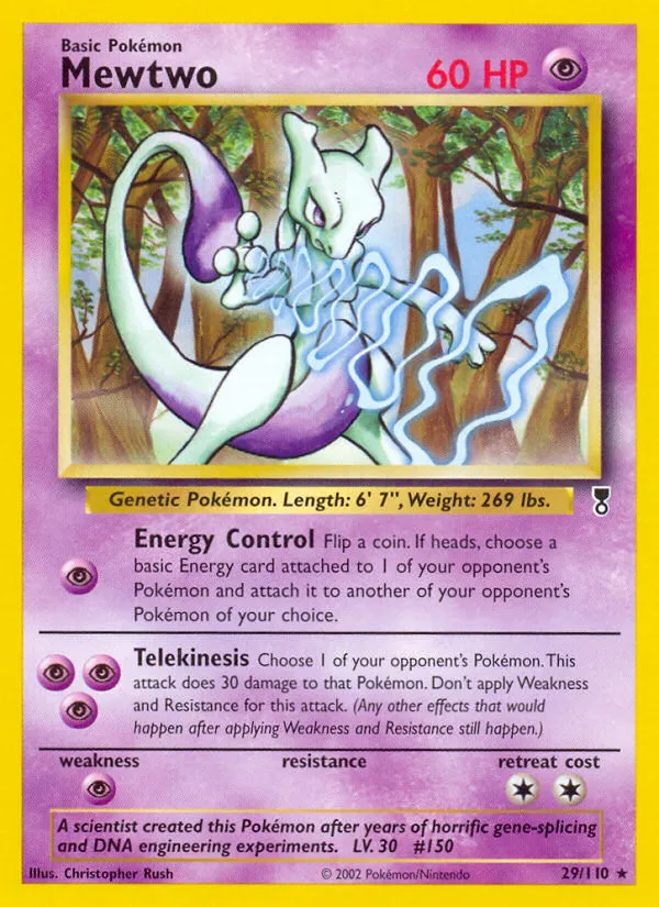 Mewtwo #29, Legendary Collection