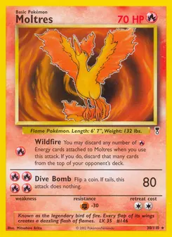 Moltres #30, Reverse Foil