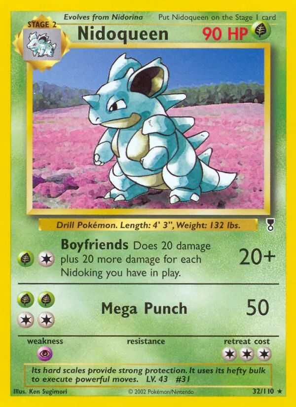 Nidoqueen #32, Legendary Collection