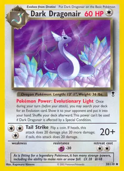 Dark Dragonair #38, Reverse Foil