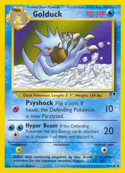 Golduck #43, Reverse Foil