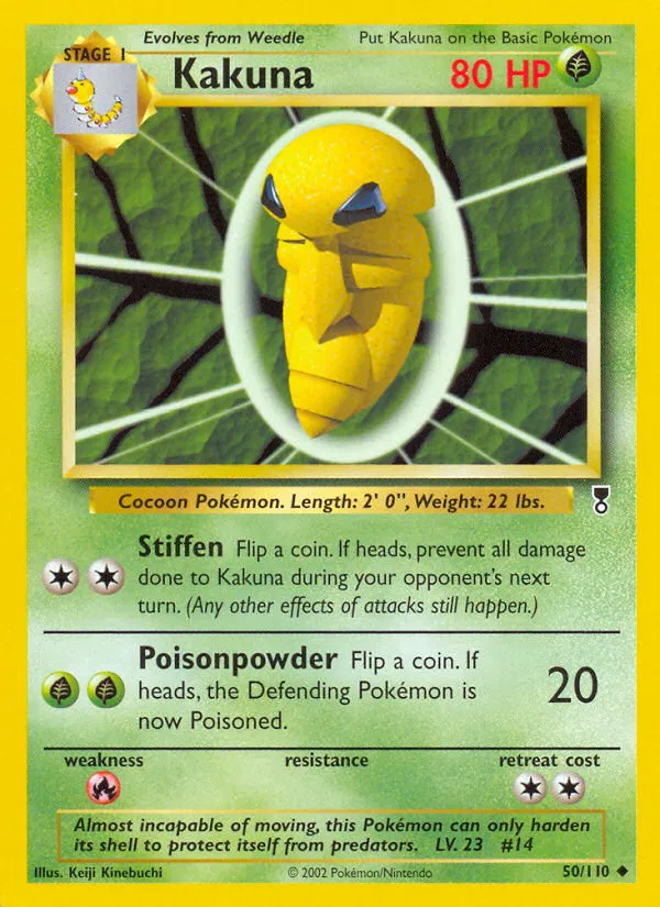 Kakuna #50, Legendary Collection