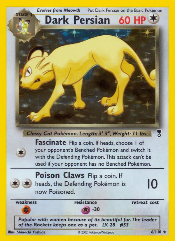Dark Persian #6, Legendary Collection