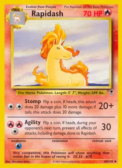 Rapidash #60, Reverse Foil