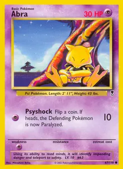 Abra #67, Reverse Foil