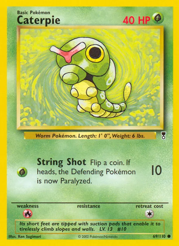 Caterpie #69, Legendary Collection