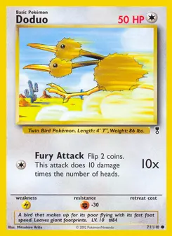Doduo #71, Reverse Foil