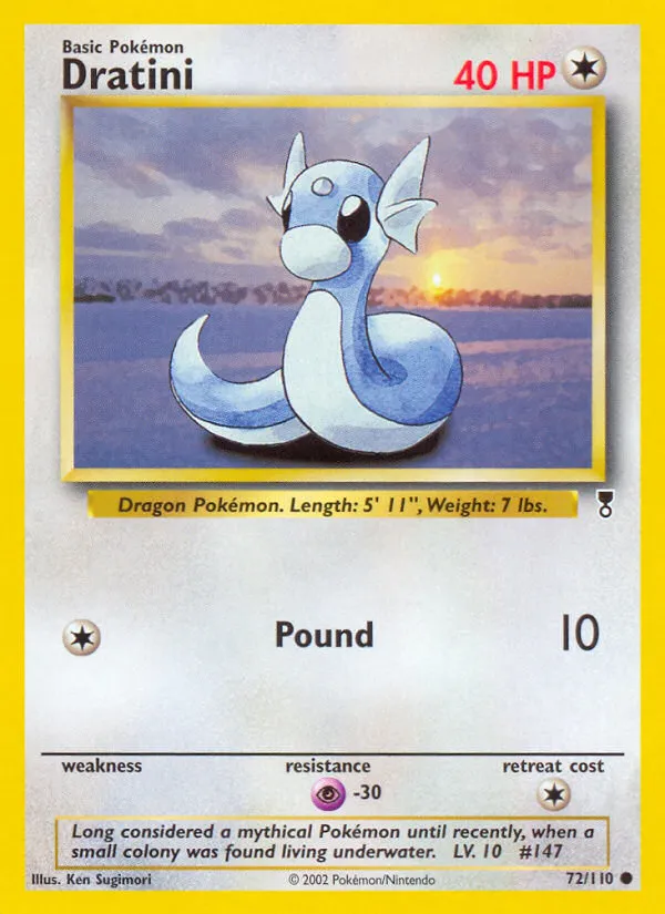 Dratini #72, Legendary Collection
