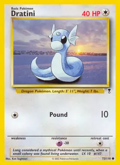 Dratini #72, Reverse Foil