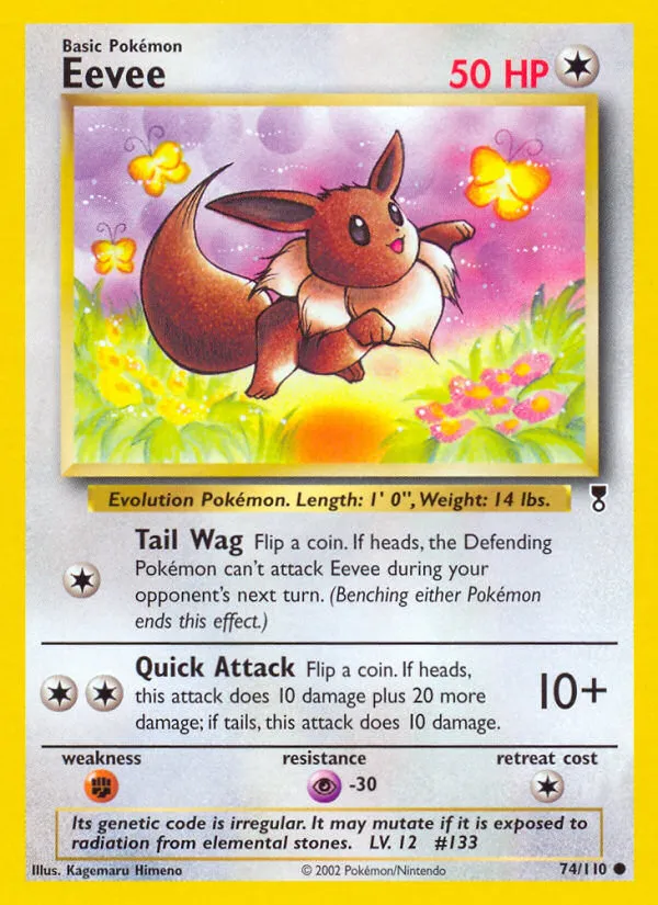 Eevee #74, Legendary Collection