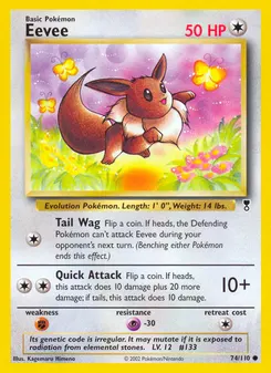 Eevee #74, Reverse Foil