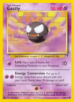 Gastly #76, Reverse Foil