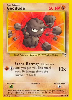 Geodude #77, Reverse Foil