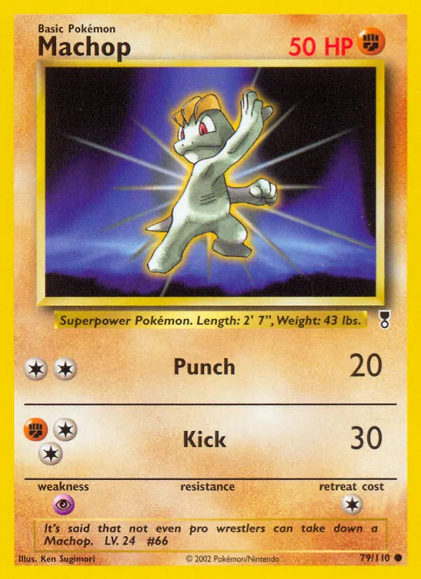 Machop #79, Legendary Collection