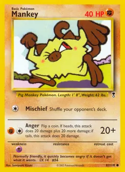 Mankey #81, Reverse Foil