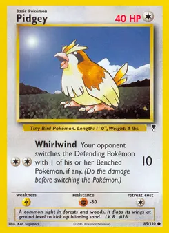 Pidgey #85, Reverse Foil