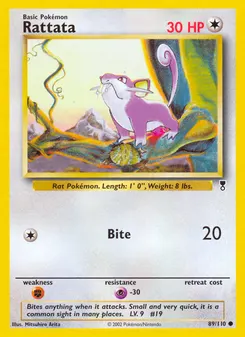 Rattata #89, Reverse Foil