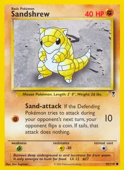 Sandshrew #91, Reverse Foil