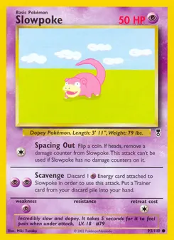 Slowpoke #93, Reverse Foil