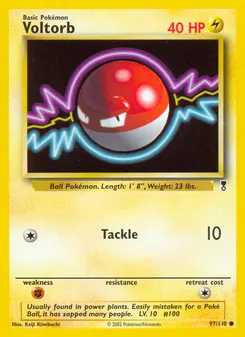Voltorb #97, Reverse Foil
