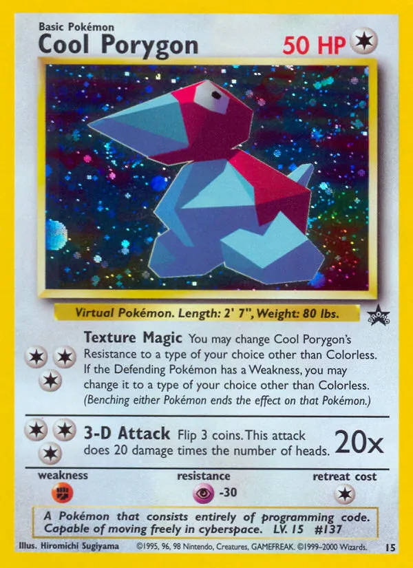 Cool Porygon #15, Wizards Black Star Promos